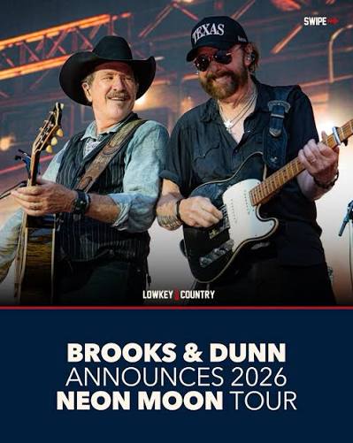 Brooks & Dunn 2026–2027 tour poster